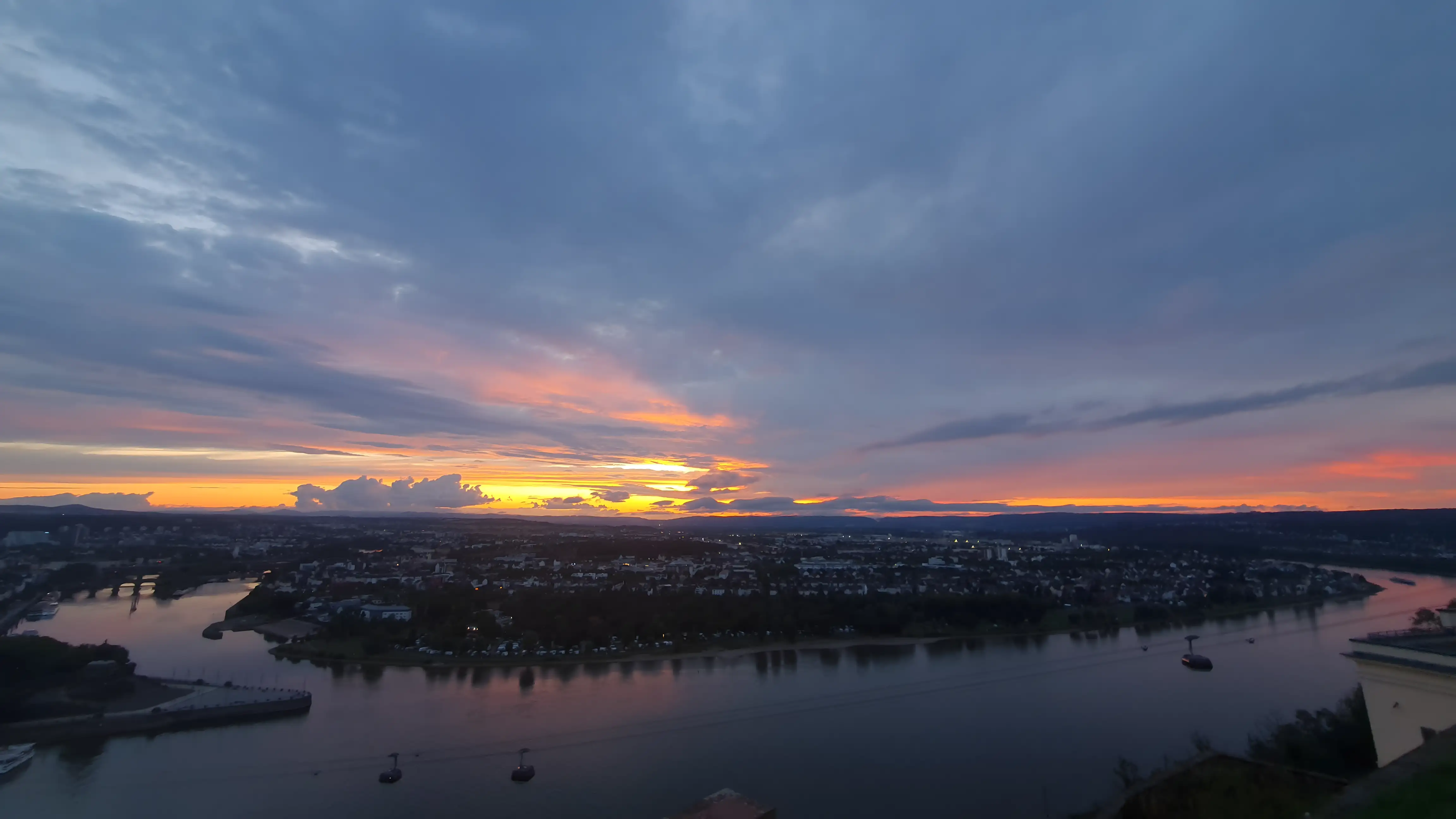 Stadtbild von Koblenz