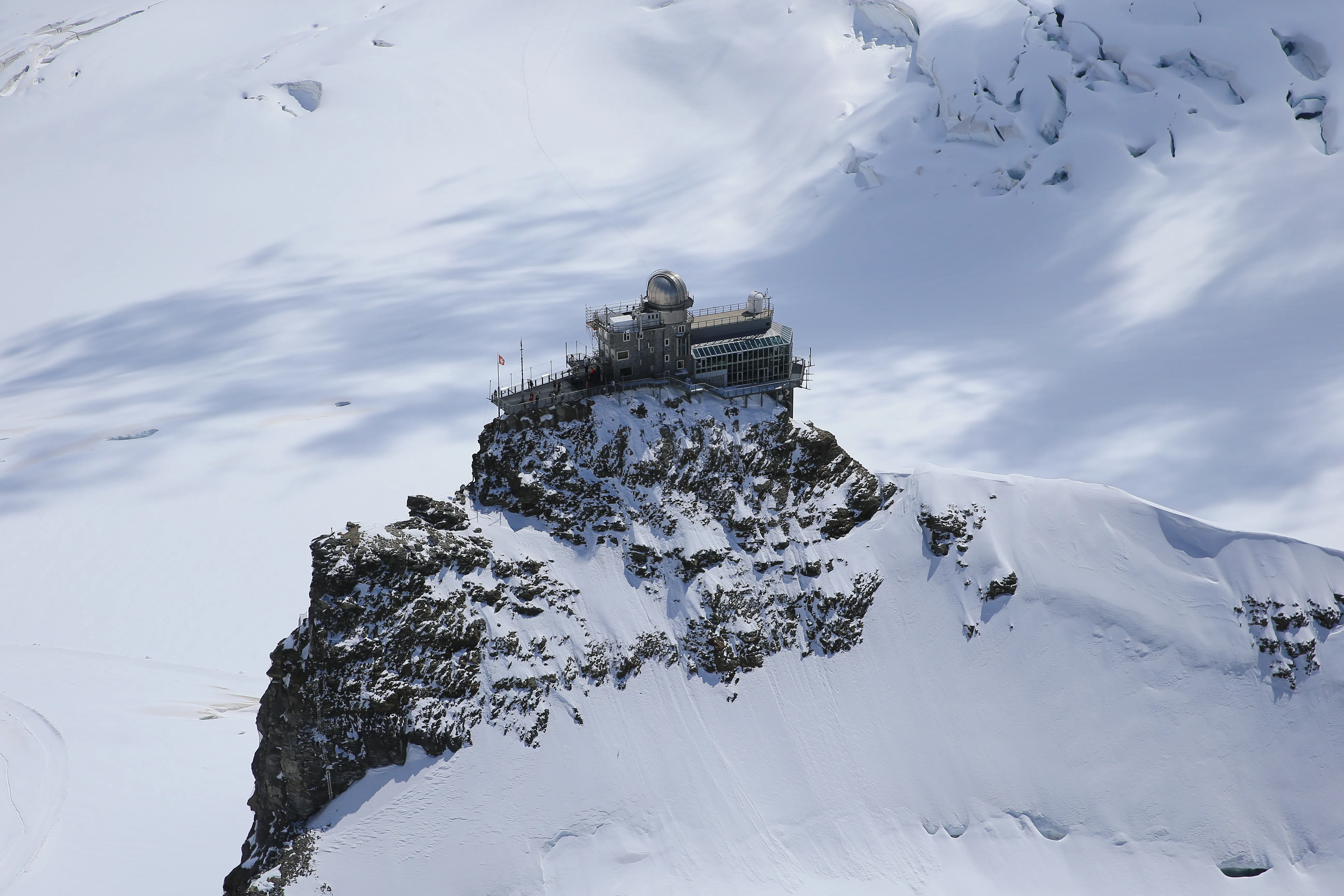Luftbild von der Schweiz