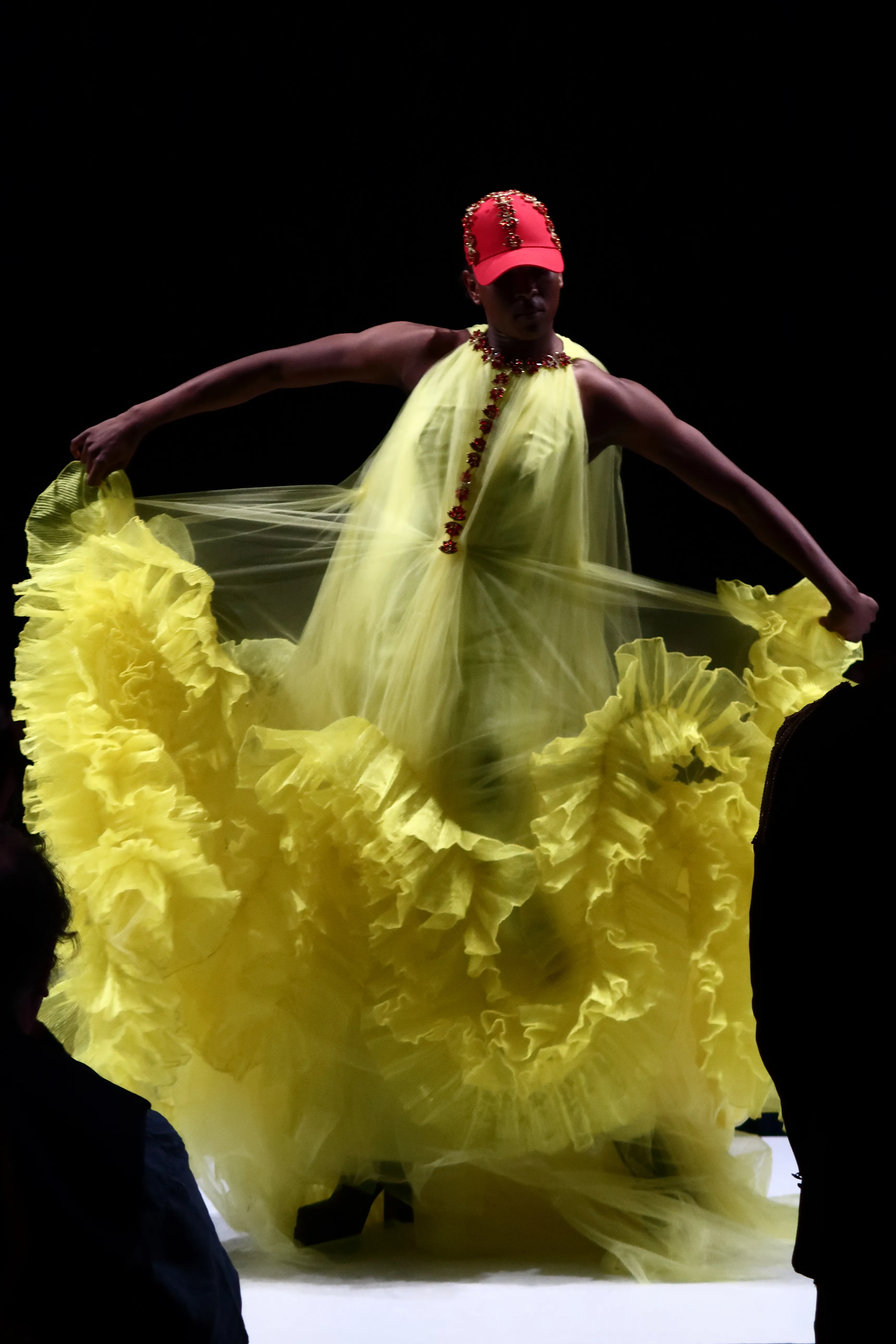 African Fashion Week Model